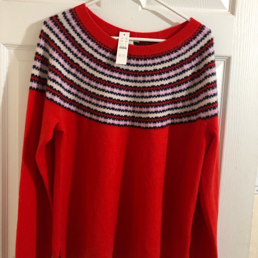 J Crew NWT 100% Cashmere Sweater